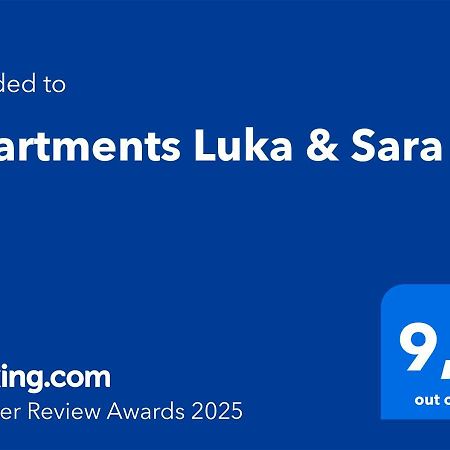 Apartments Luka & Sara Zadar Eksteriør bilde